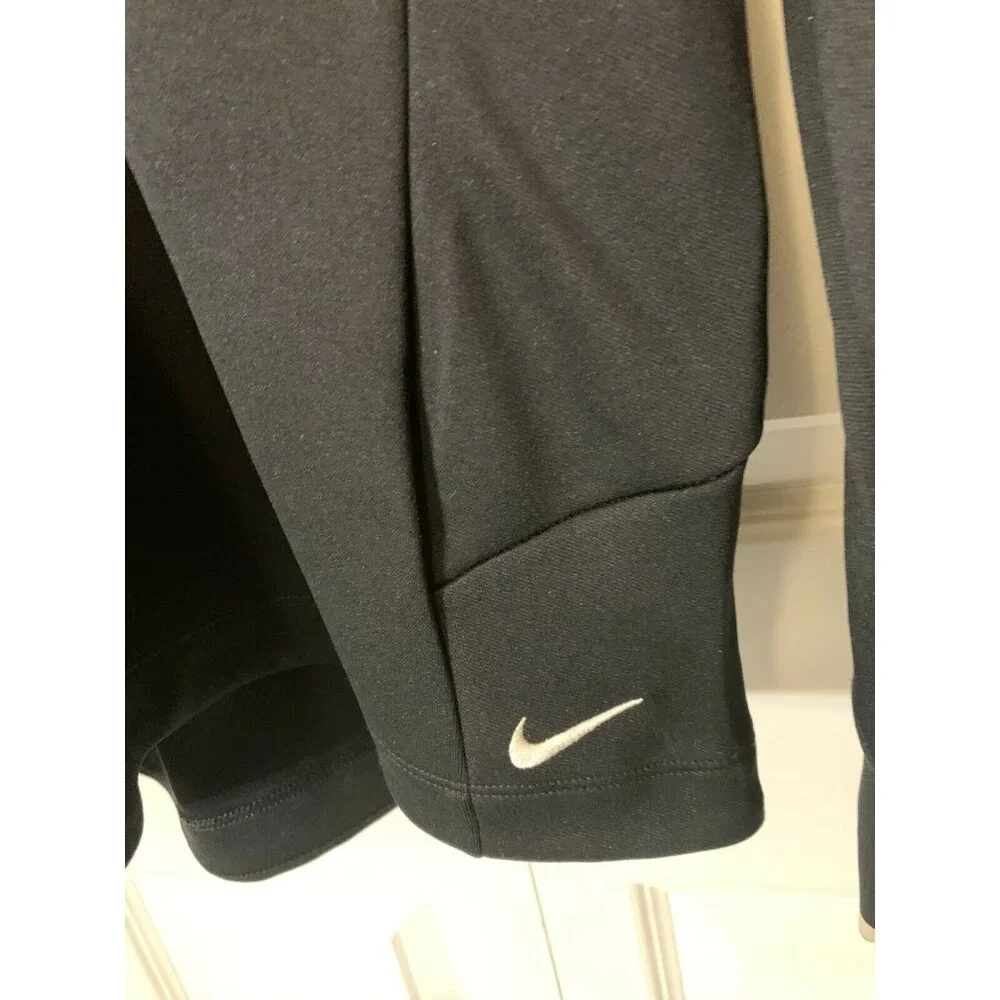 NIKE Golf Dri-Fit Black Long Sleeve Pullover Jacket Leapfrog Promotions‎ Mens XL